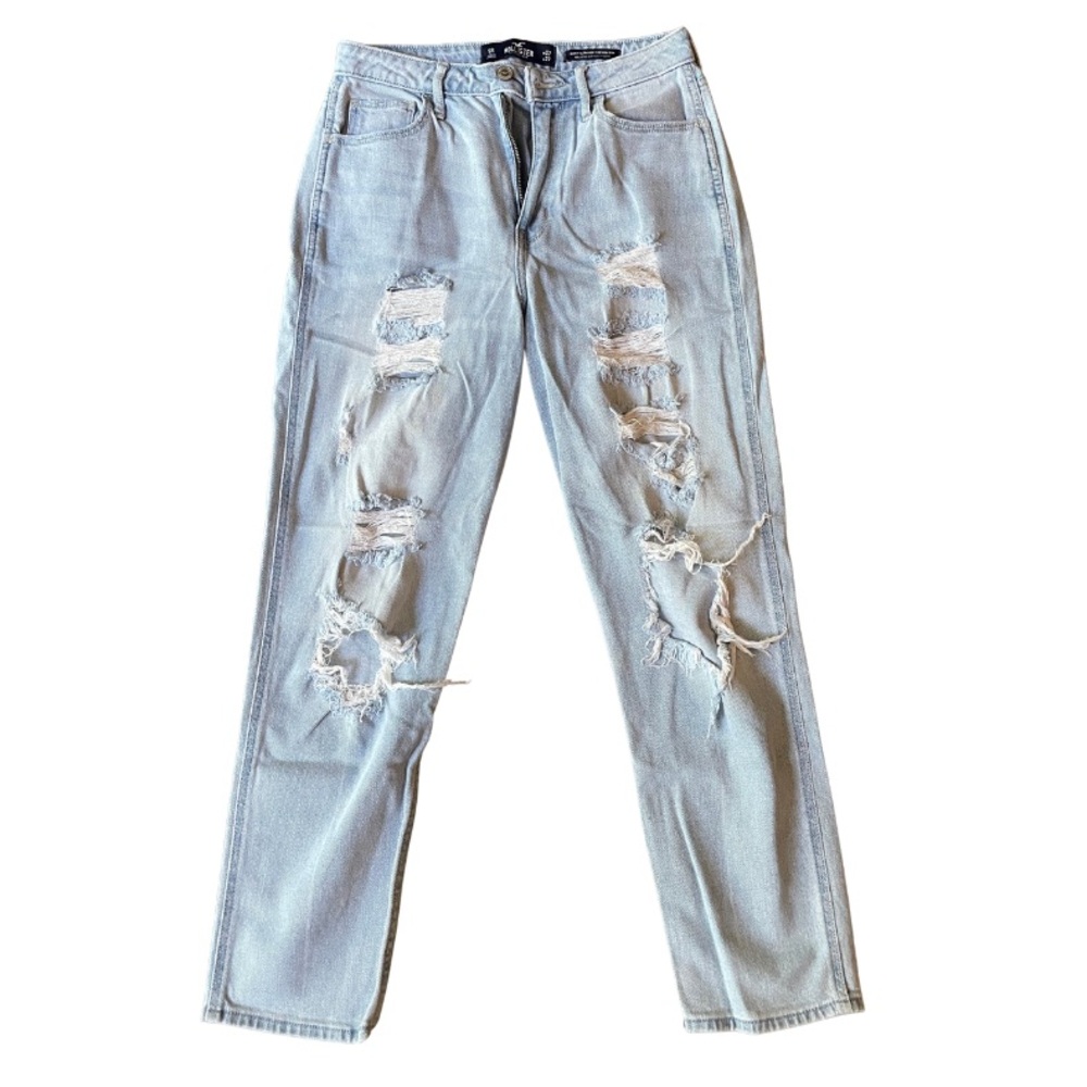 Distressed Light Wash Jeans